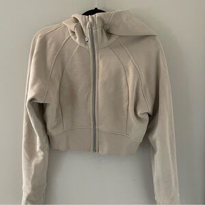 Lululemon Cropped Scuba Full-Zip